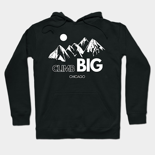 Front Logo Hoodie by Climb Big Chicago